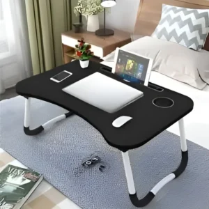 Wooden Gaming Laptop Table For Bed Foldable Stand Ergonomic Portable